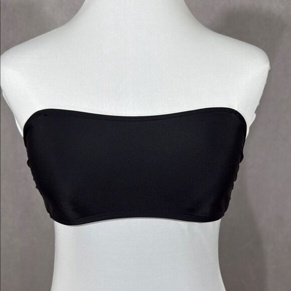 Holster Black Strapless Bikini Swim Top - Picture 1 of 3